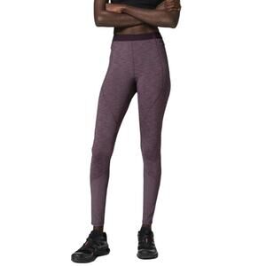 Lululemon Lab Esker Tight Leggings in Heathered Black Cherry size 0